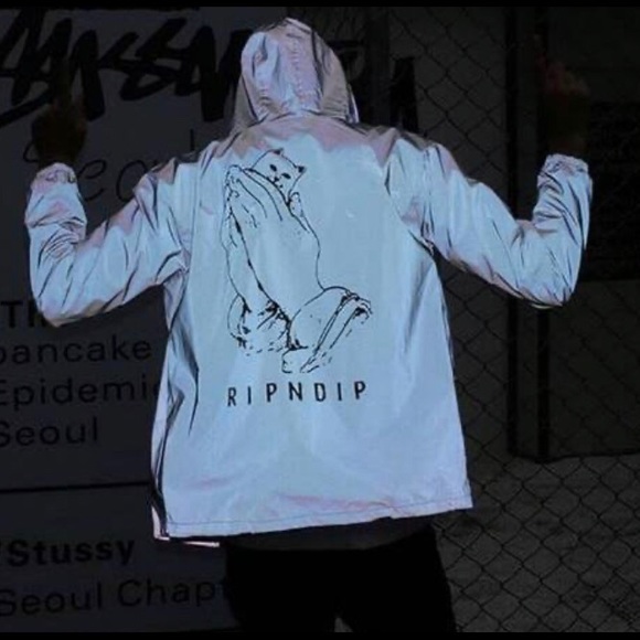 Coats | Ripndip Reflective Jacket Nwot 